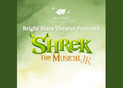 Logo for As a Star Performing Arts Shrek The Musical JR. Orlando, FL