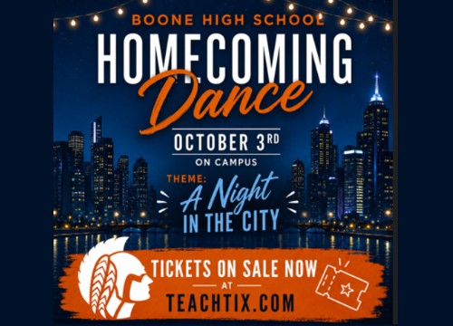 Logo for Boone High School Homecoming 2026 Orlando, FL