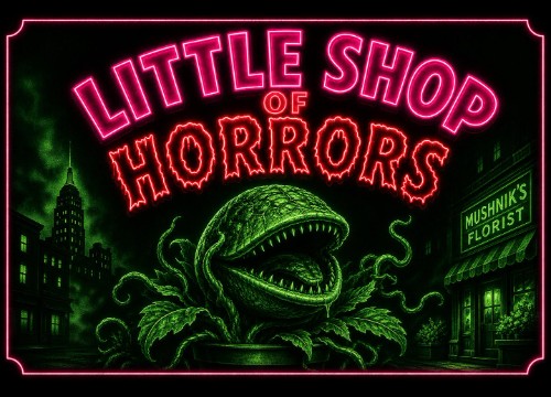 Logo for Colonial High School Little Shop of Horrors Orlando, FL
