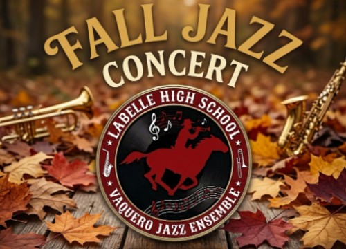 Logo for Cowboy Band Wranglers Fall Jazz at LaBelle High School LaBelle, FL