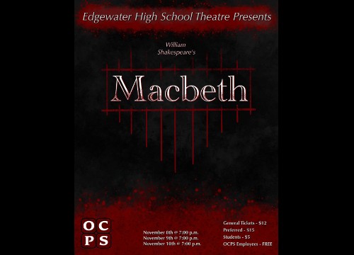 TeachTix: Edgewater High School - The Tragedy Of Macbeth