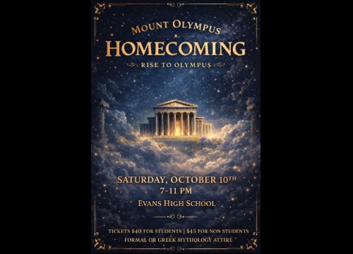 Logo for Evans High School Homecoming Dance 2026 Orlando, FL