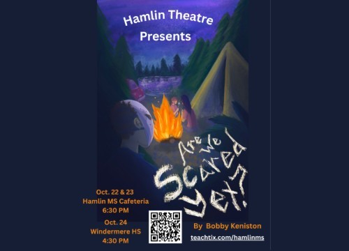 Logo for Hamlin Middle School Are We Scared Yet? & Thespy Events Winter Garden, FL