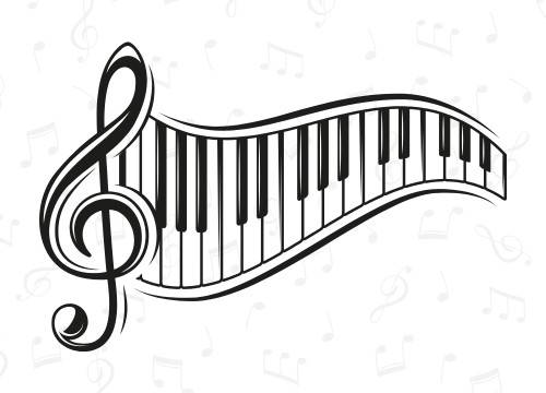 Logo for Howard Middle School Fall Piano Recital Orlando, FL