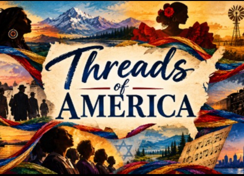 Logo for Lake Minneola High School Choir Threads of America Minneola, FL