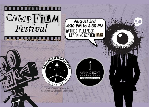 Logo for Making Light Productions Making Light at the Movies: Camp Film Festival Tallahassee, FL