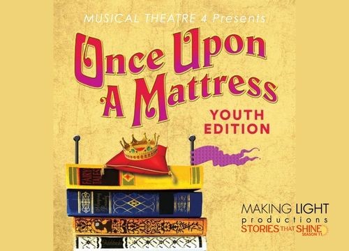 Logo for Making Light Productions Once Upon a Mattress Tallahassee, FL