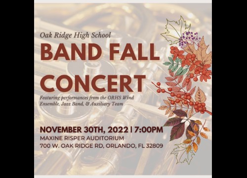 oakridgehs/orhs-band-fall-concert