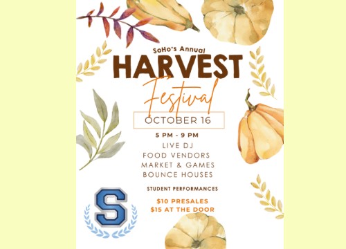 Logo for Somerset Academy South Homestead SoHo's Harvest Festival Homestead, FL
