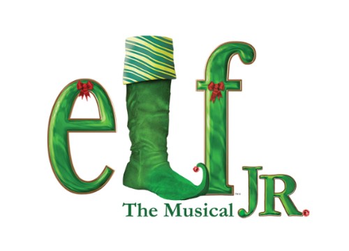 Logo for Sunridge Middle School Elf The Musical JR. Winter Garden, FL