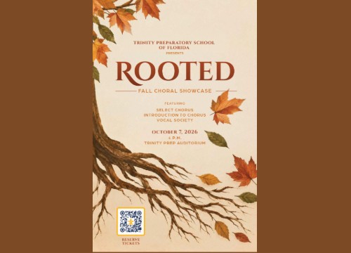 Logo for Trinity Preparatory School Rooted Winter Park, FL