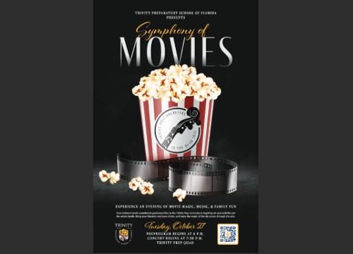 Logo for Trinity Preparatory School Symphony of Movies Winter Park, FL