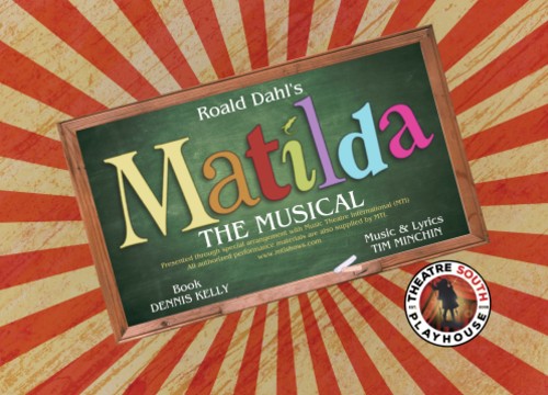 Logo for Theatre South Playhouse MATILDA Orlando, FL