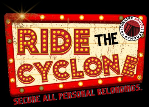 Logo for Theatre South Playhouse RIDE THE CYCLONE Orlando, FL