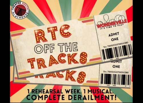 Logo for Theatre South Playhouse RTC OFF-THE-TRACKS! Orlando, FL