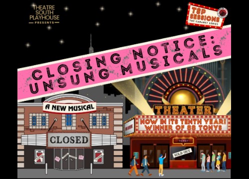 Logo for Theatre South Playhouse Unsung Musicals vs. Oversung Musicals! Orlando, FL