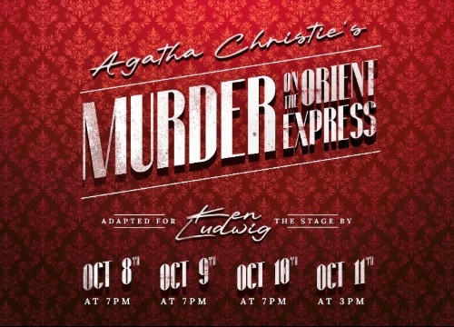 Logo for University High School Agatha Christie's Murder on the Orient Express Orlando, FL