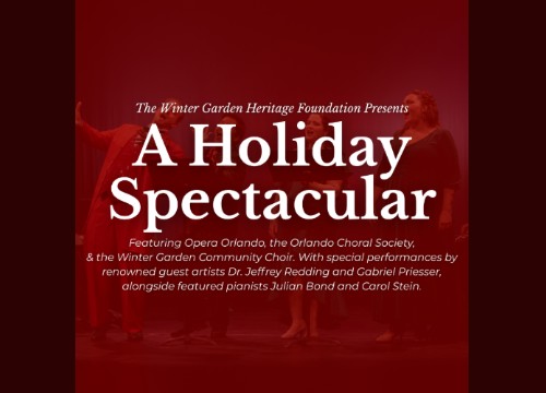 Logo for Winter Garden Heritage Foundation A Holiday Spectacular Winter Garden, FL