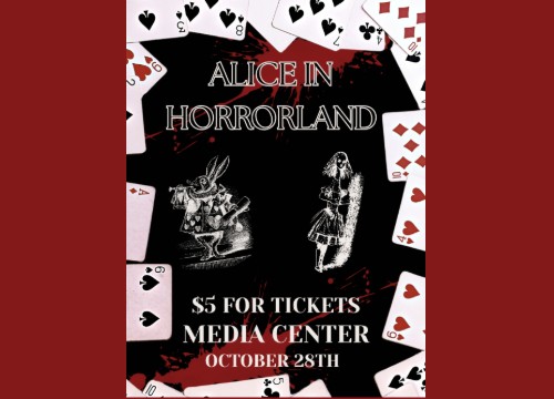 Logo for Windermere High School Alice in Horrorland Windermere, FL
