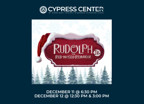 Logo for Rudolph the Red-Nosed Reindeer JR. Windermere, FL