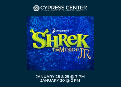 Logo for Shrek The Musical JR. Windermere, FL
